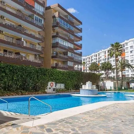 Lägenhet Precioso Apartamento Frente Al Mar Con Piscina Fuengirola