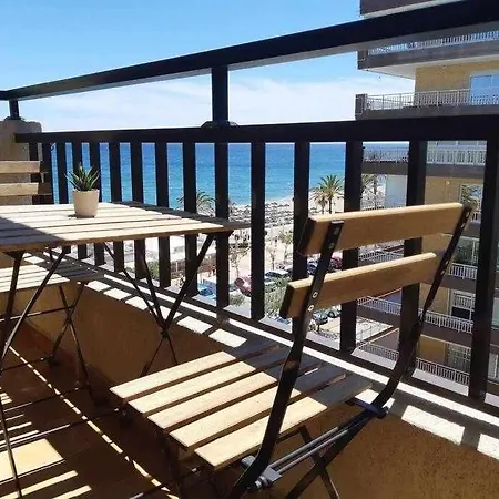 Lägenhet Precioso Apartamento Frente Al Mar Con Piscina Fuengirola